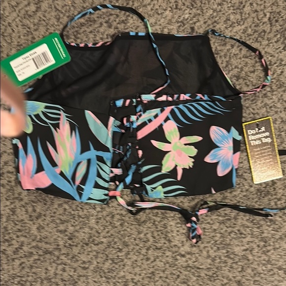 Tropical Floral Two-Piece Set - Picture 3 of 3